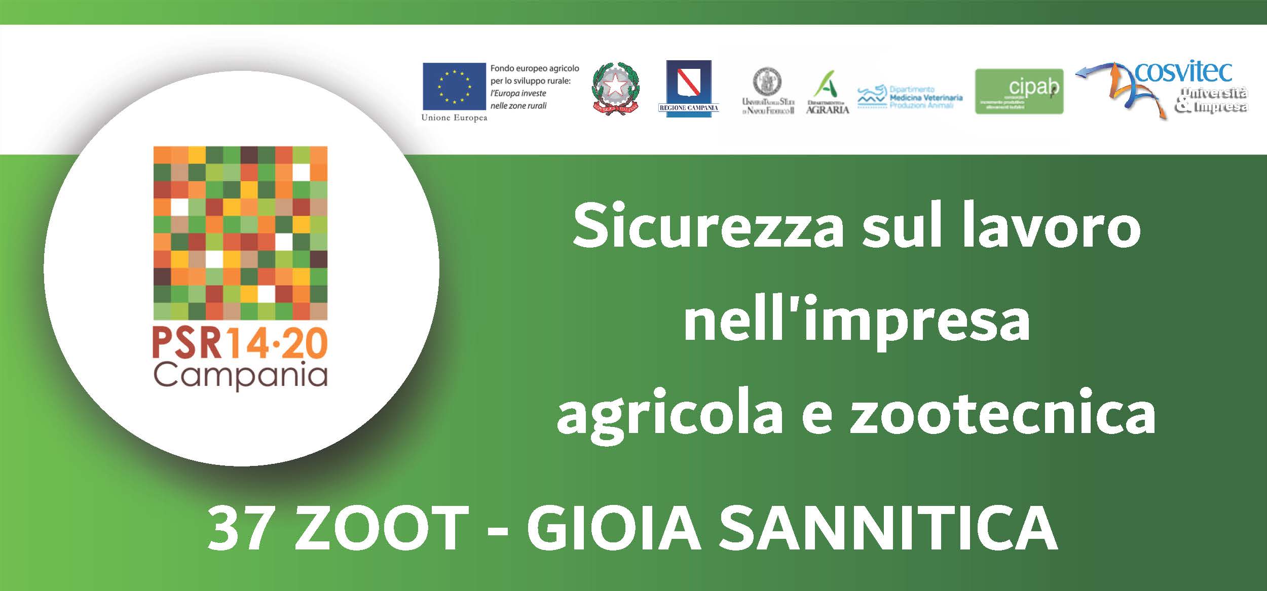 Sicurezza sul lavoro nell'impresa agricola zootecnica - 37 ZOOT